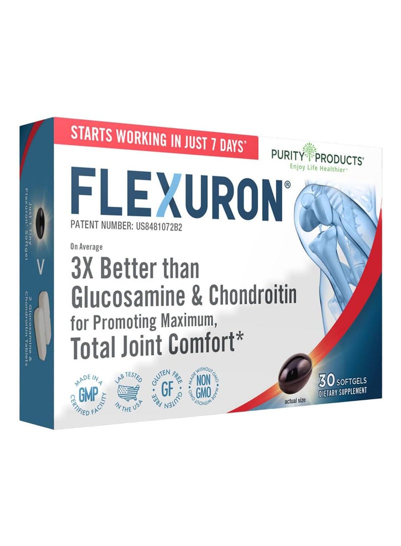 Purity Products Flexuron Joint Formula Krill Oil 30 Count  - Image 1