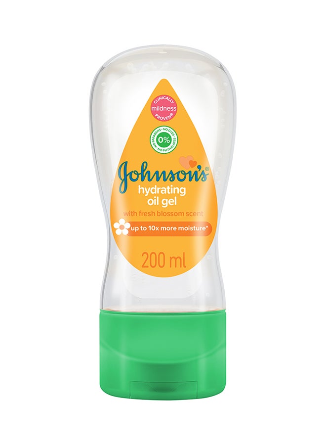 Johnson's Baby Hydrating Oil Gel With Fresh Blossom Scent - 200 ml - Image 1