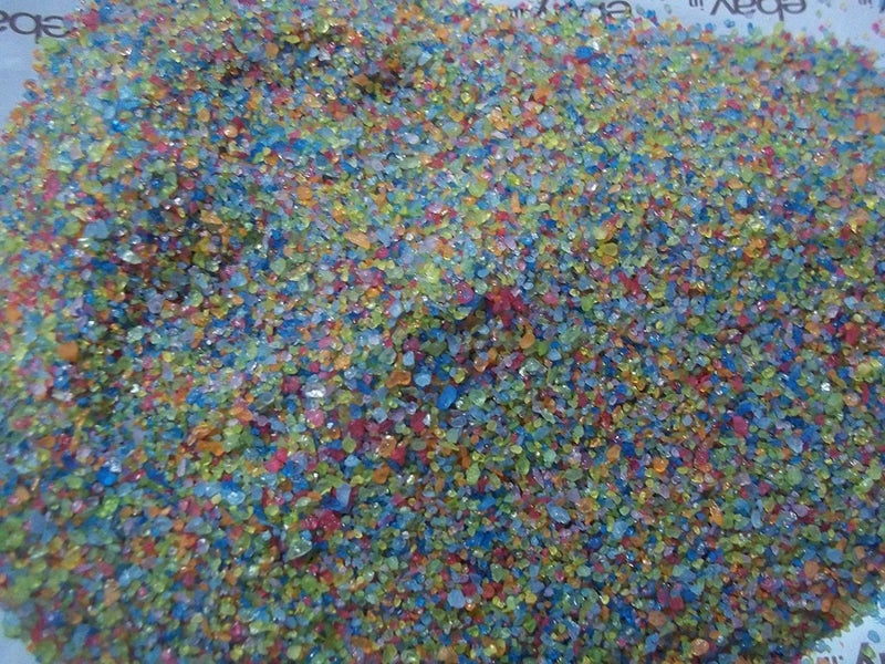 Maalavya 1kg Multi Color crystel Sand for Garden Decor Plant Home Decor Backyard Patio Pathway Indoor and Outdoor Gravel Soil Stone Pebbles Chips Decoration Fish Tank Substrate - Image 3