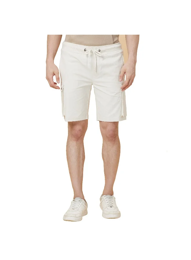 Being Human Mens Chalk None Shorts
