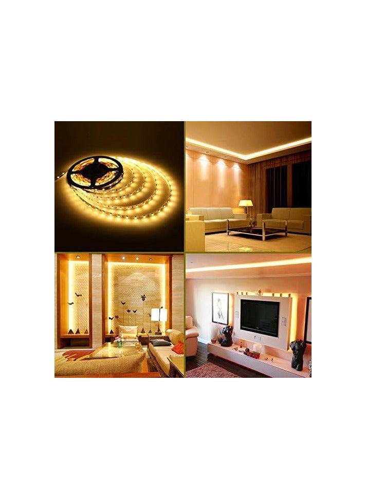 El Rawda Lighting 10m Single LED Strip with Plug – Warm Light – Light Color: Warm - Image 4