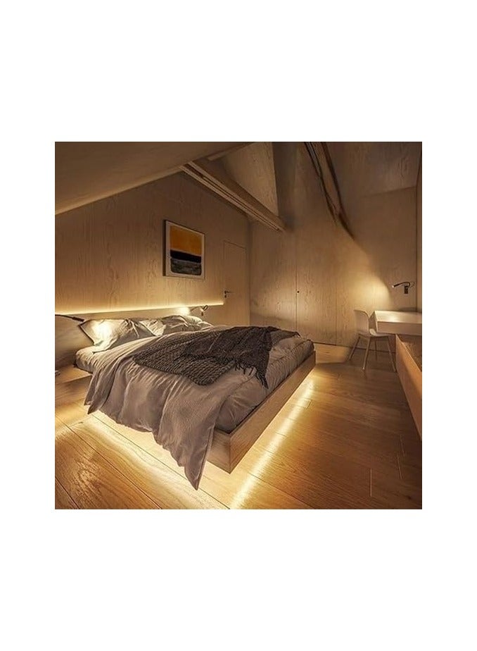 El Rawda Lighting 10m Single LED Strip with Plug – Warm Light – Light Color: Warm - Image 2
