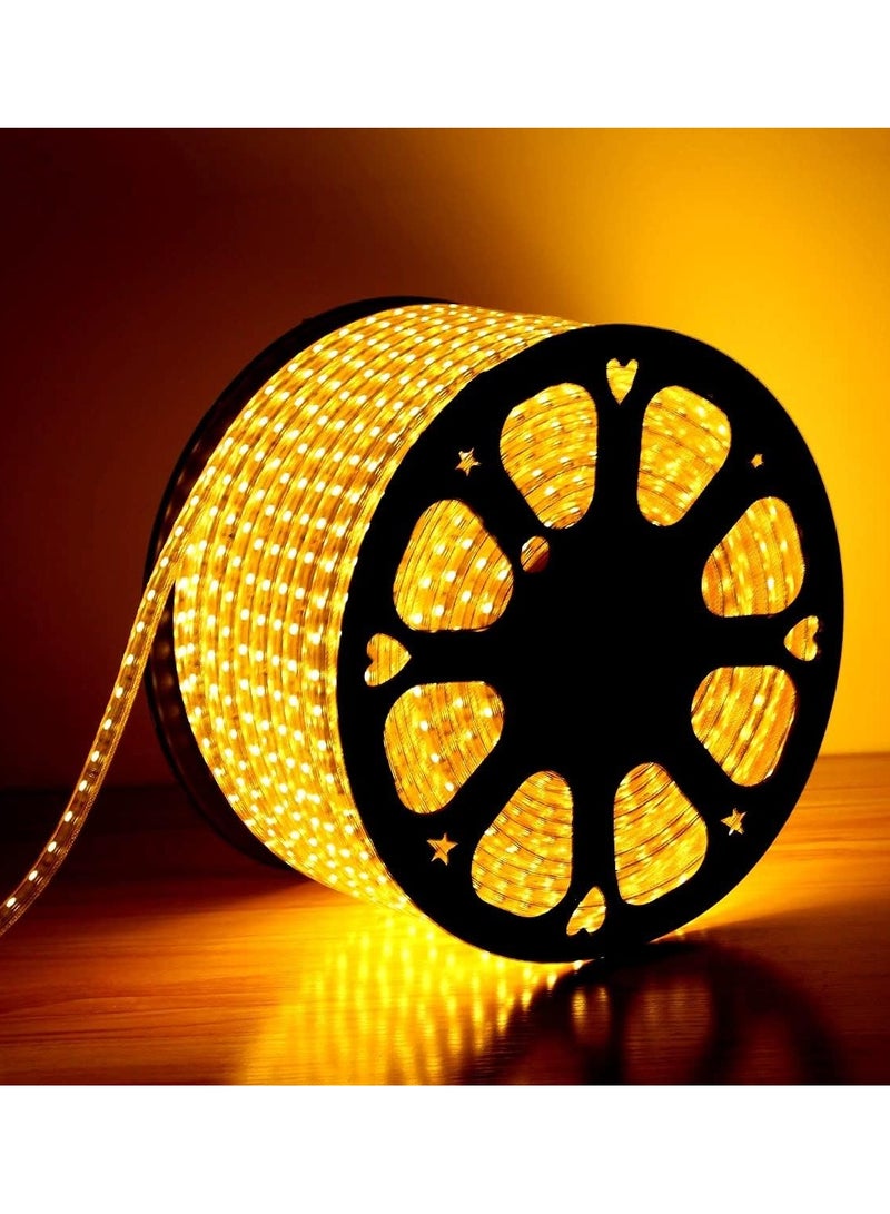 El Rawda Lighting 10m Single LED Strip with Plug – Warm Light – Light Color: Warm - Image 1