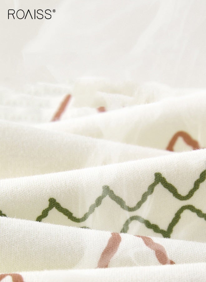 رويس رومبر قطعة واحدة للأطفال، بذلات مريحة للبشرة للأطفال، بيجامات للأطفال من الجنسين بأزرار وأربعة جيوب جانبية، بيجامات طويلة الأكمام للأطفال الرضع، ملابس نوم قطنية للأطفال حديثي الولادة، مناسبة للارتداء اليومي، التجمعات العائلية، صور الوالدين والأطفال - Image 4