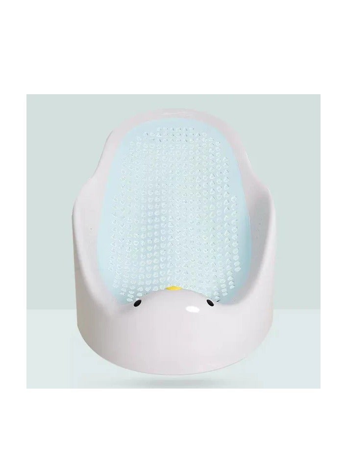 turtees Portable Baby Bather,Jelly Bath Support Silicone Mesh Bathtub for Infants - Image 4