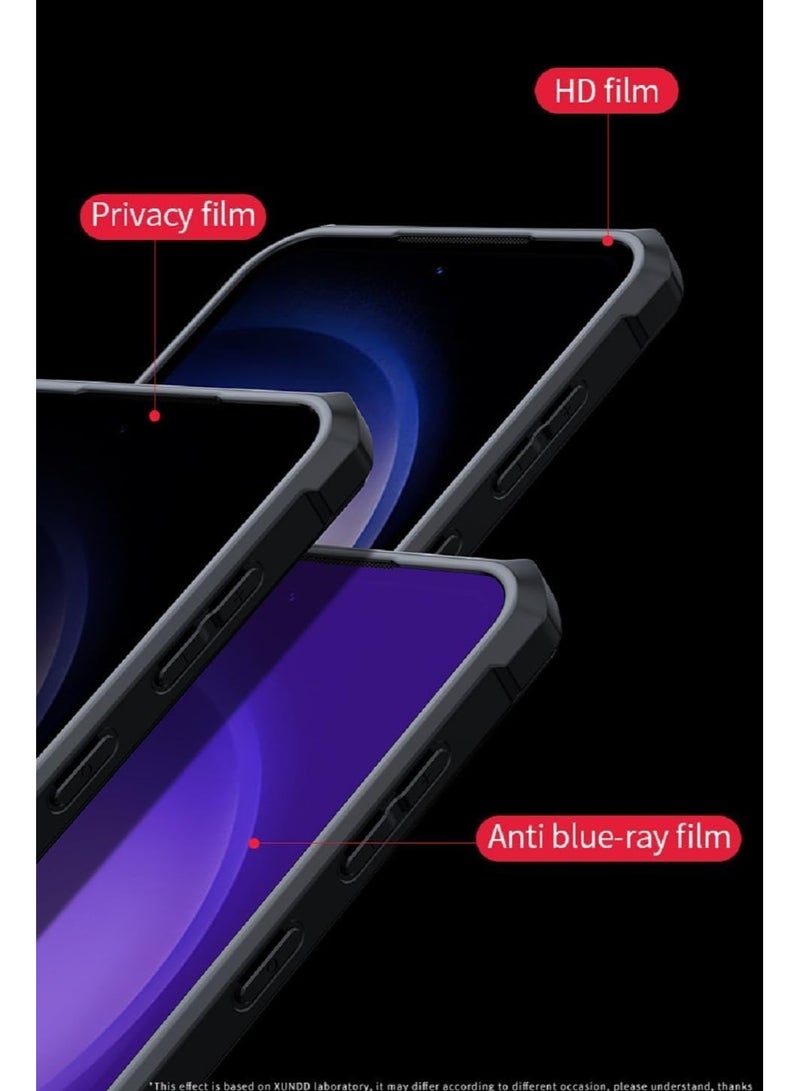 Case Compatible with Oppo A3X/A3, [Droproof] [Sweat-Proof] [Fingerprint-Proof] Shockproof Protective Phone Case -Clear Black  - Image 5