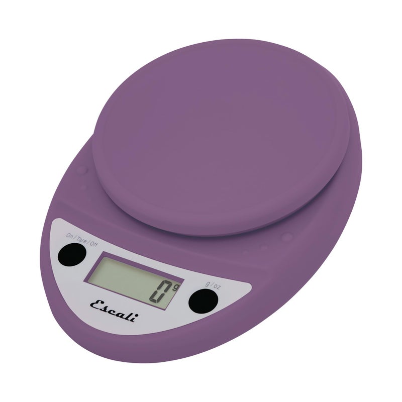 Escali Primo Digital Food Scale MultiFunctional Kitchen Scale and Baking Scale for Precise Weight Measuring and Portion Control 85 x 6 x 15 inches Lavender