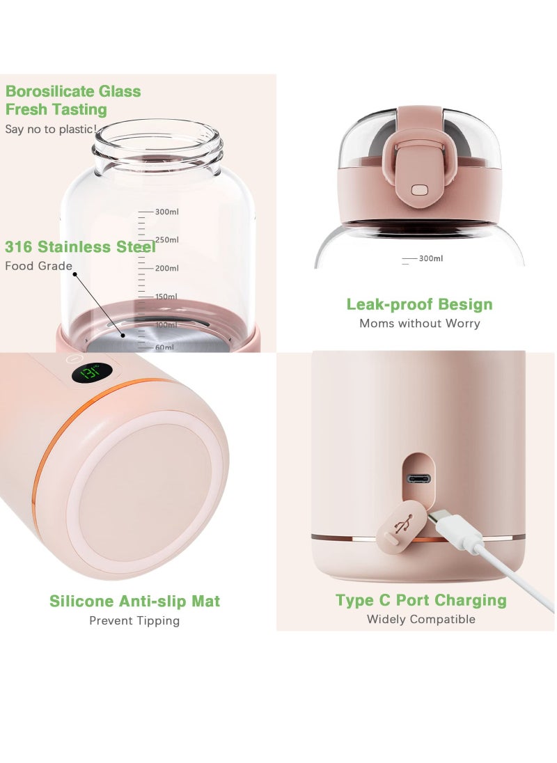 KASTWAVE - Portable Bottle Warmer, Battery Powered Milk Warmer for Baby Travel - Image 1