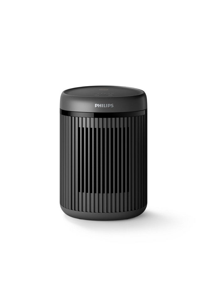 Philips 1500W 2000 Series Compact Corded Ceramic Heater Dark Grey and Black 24.9 x 17.7 x 17.2 cm CX2120/01 1500 W CX2120/01 Dark Grey and Black - Image 1