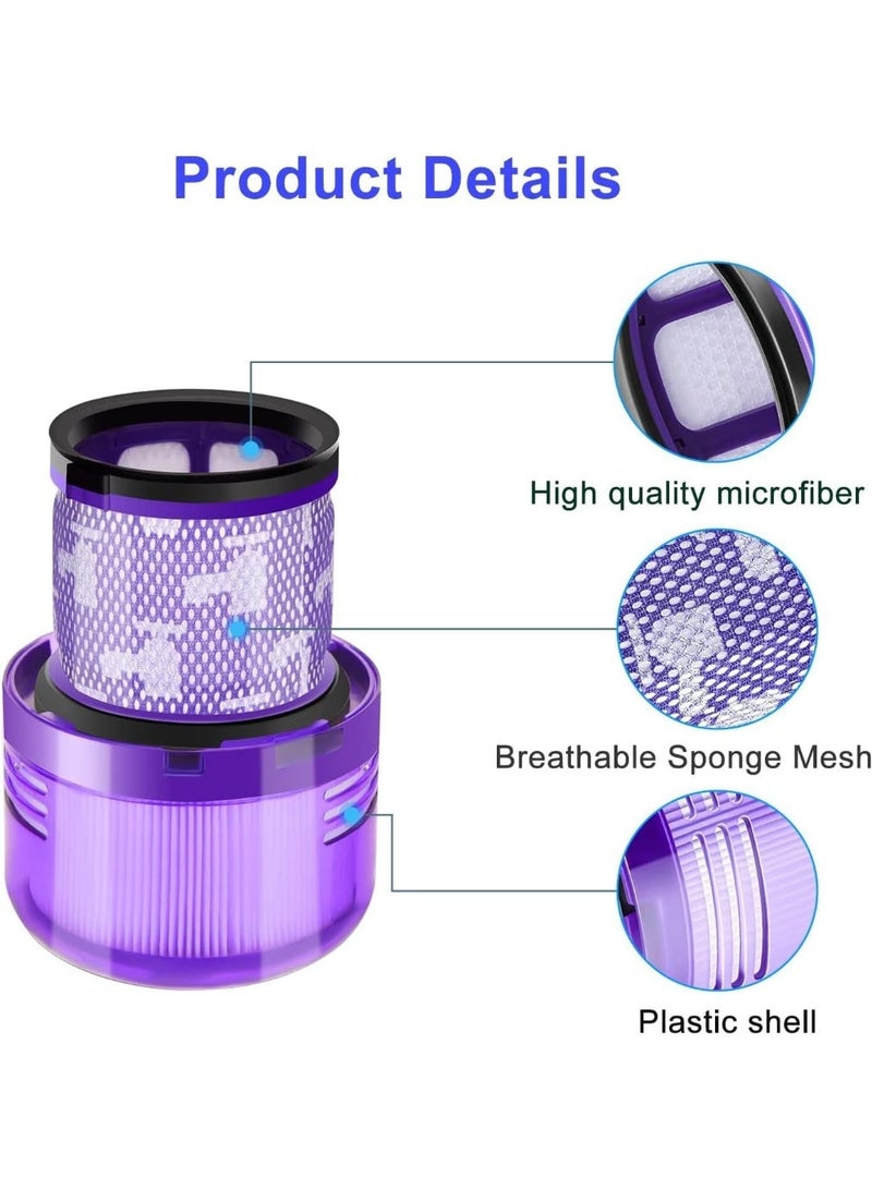 M.A&F's Dyson V11 Filter Replacement, V11 Animal Torque Drive Complete V15 Detect Cordless Vacuum Cleaner, Compare to Part No. 970013-02 - Image 4