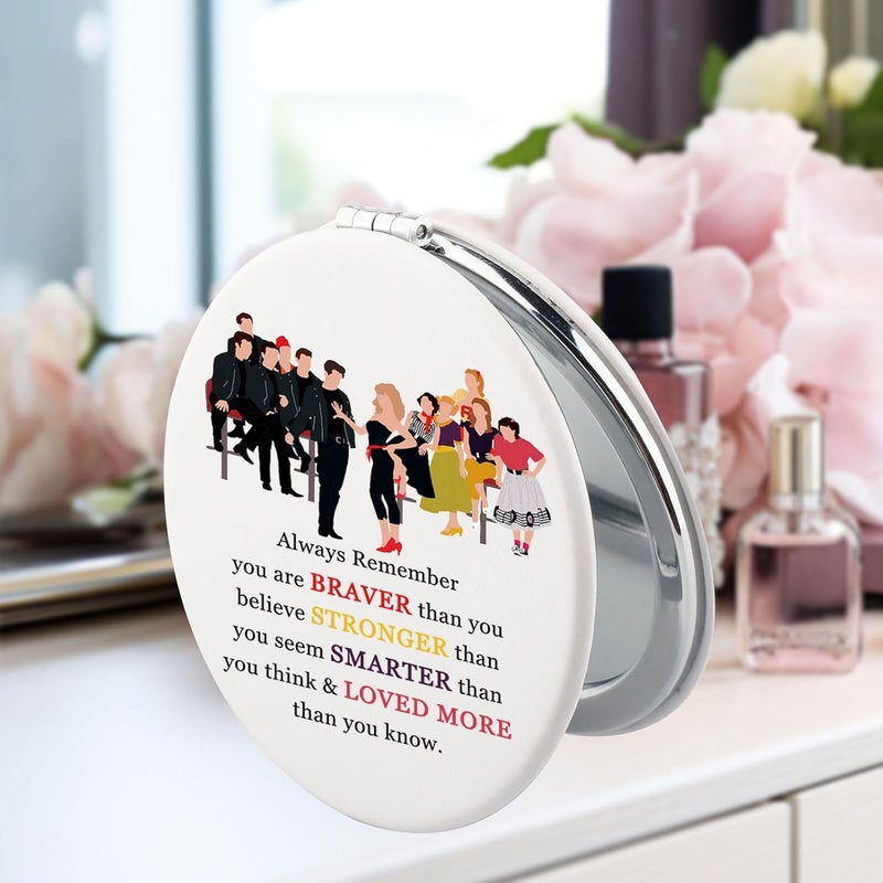 SEIRAA Grease Musical Pocket Mirror Grease Musical Gifts Grease Musical Merchandise Grease Musical Makeup Mirror Boys and Girls - Image 4