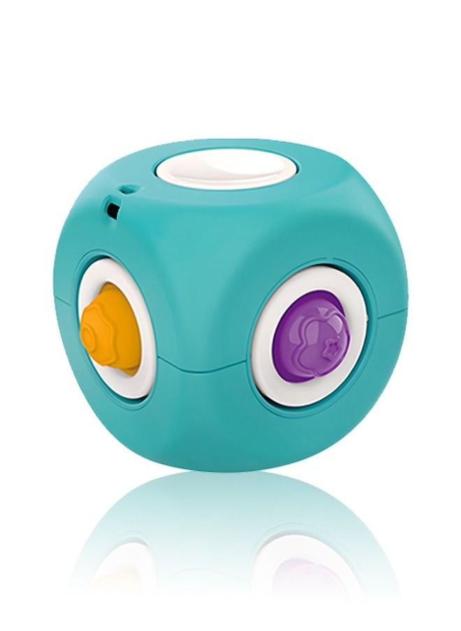 Creative Decompression Toys, Fun Puzzle Games, Fingertip Gyro, Sensory Toy with Different Patterns, Flip Toy, 6*6*6cm
