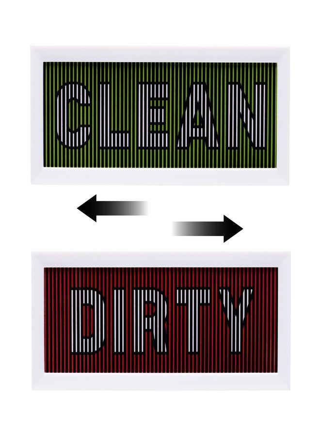 PELEG DESIGN PelegDesign DishDash: Dishwasher Magnet Clean Dirty Sign - Farmhouse Kitchen Decor with Magnetic & Adhesive Options, Kitchen Organization Must Haves - Image 1