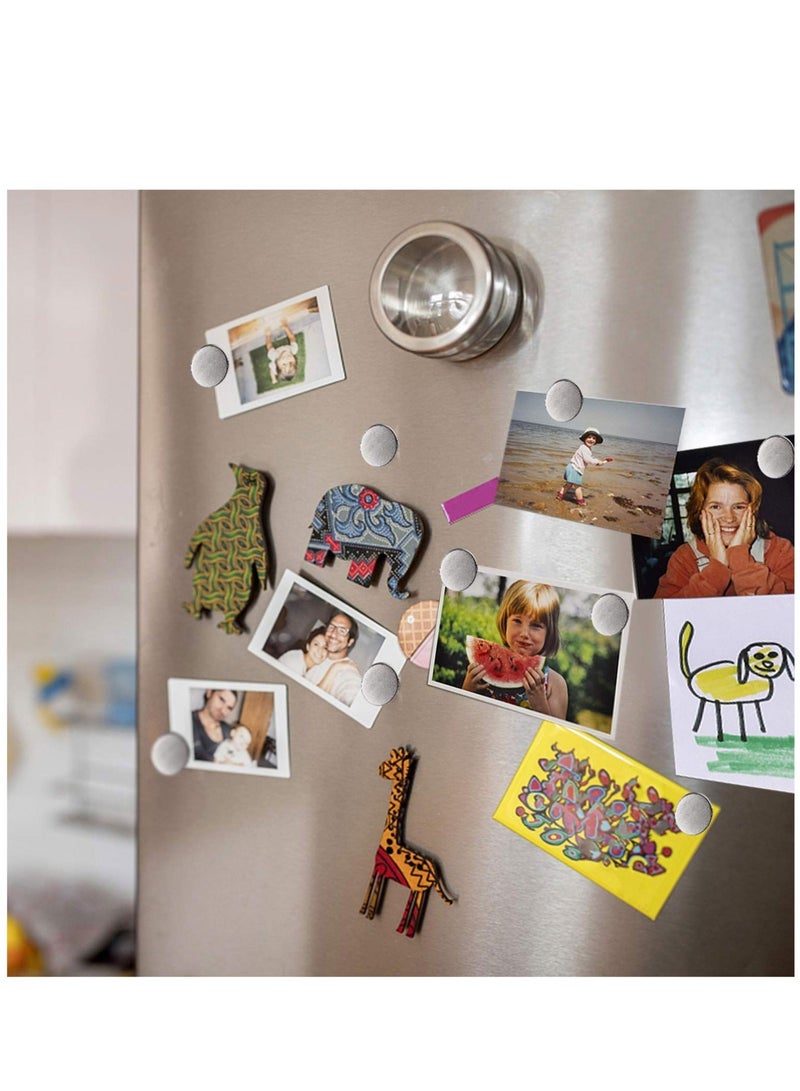 كابتن تيك Super Strong Neodymium Disc Magnets with Epoxy Coating Waterproof Powerful Permanent Rare Earth Magnets 1.26 inch x 1/8 inch Pack of 6 - Image 3