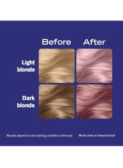 Schwarzkopf LIVE Lightener plus Twist Permanent Purple Hair Dye 2 in 1 Formula Lightens and Colours Up To 3 Levels Cool Lilac 104  - Image 3