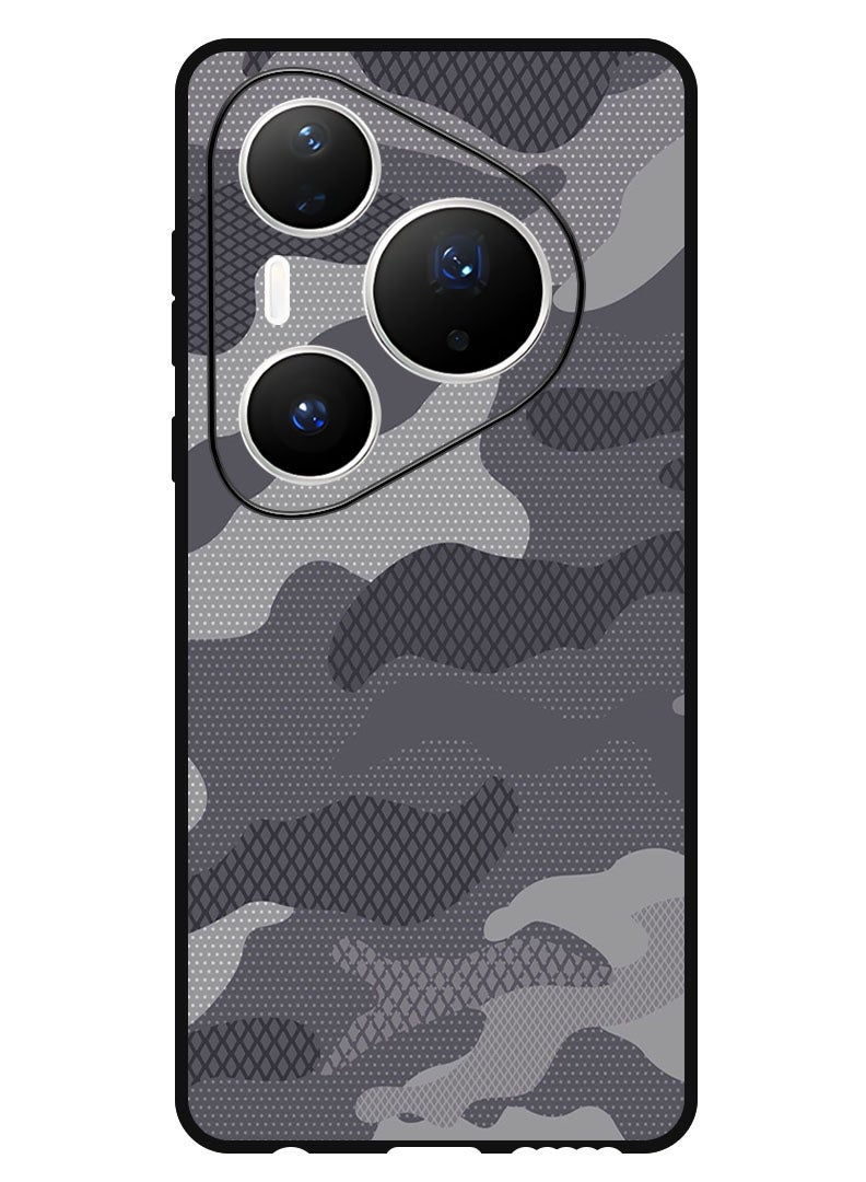 Theodor Case Compatible with Huawei Pura 80 Pro Plus 6.8 Inch Protection Shockproof Bumper Cover Camouflage - Image 1