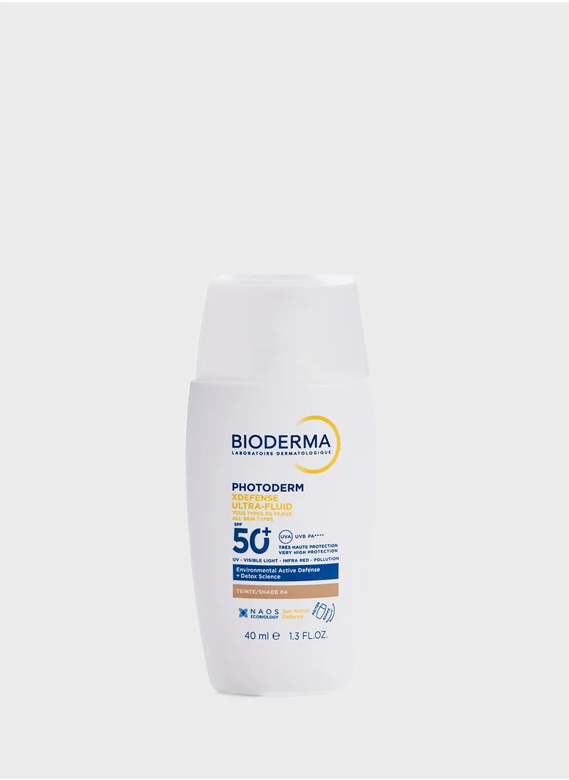 بيوديرما Photoderm Xdefense Ultra-Fluid Spf50+ 40Ml Shade 04