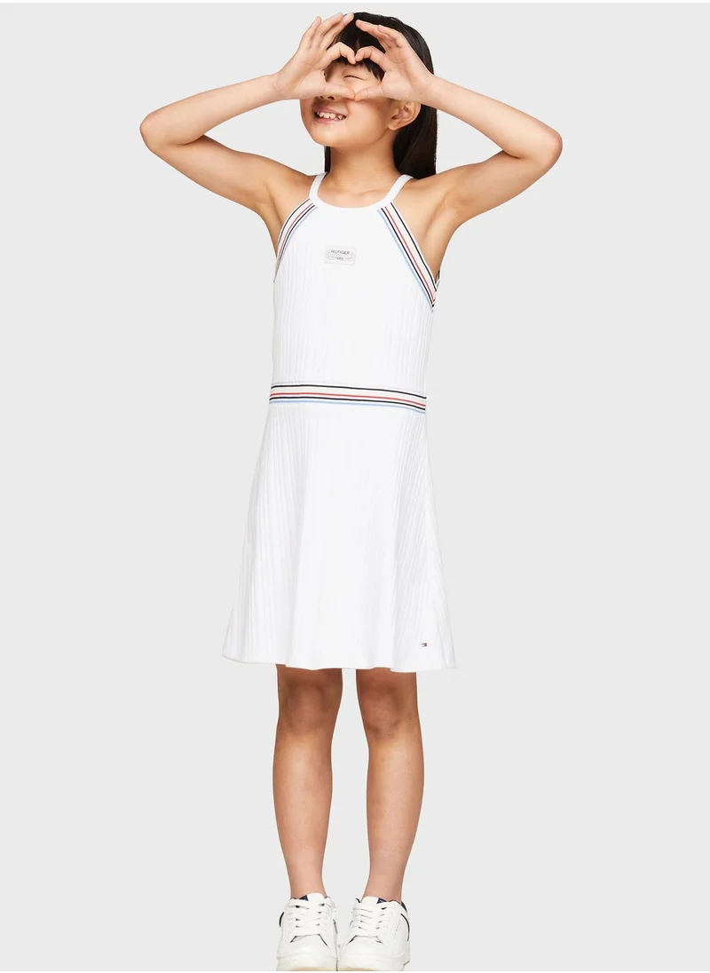 TOMMY HILFIGER Youth Striped Sport Dress