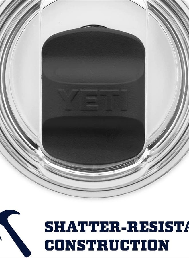 YETI كوب رامبلر سعة 10 أونص، فولاذ مقاوم للصدأ، معزول بالفراغ بغطاء مغناطيسي، أبيض - Image 5