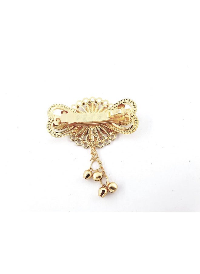 DHAVESAI Dhavesai m.d.c multi design hair clips,hair accessories for girls and women small size pack of 3 (multi colour and design as per availability)  - Image 2