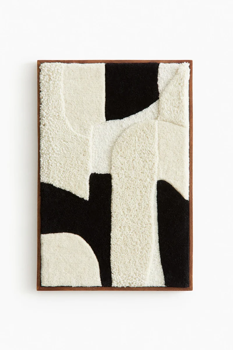 H&M Textured wall art