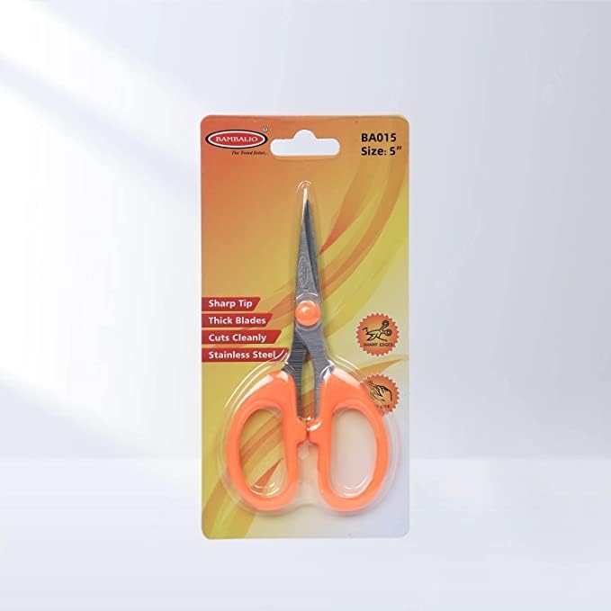 Bambalio 5" Soft Comfort Grip Multipurpose Scissors Pack Of 3 BA015 - Image 4