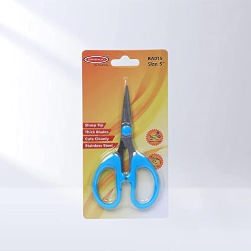 Bambalio 5" Soft Comfort Grip Multipurpose Scissors Pack Of 3 BA015 - Image 1