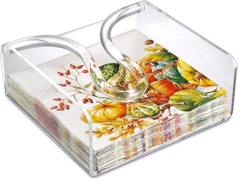 Hec Acrylic Napkin Holder, Transparent