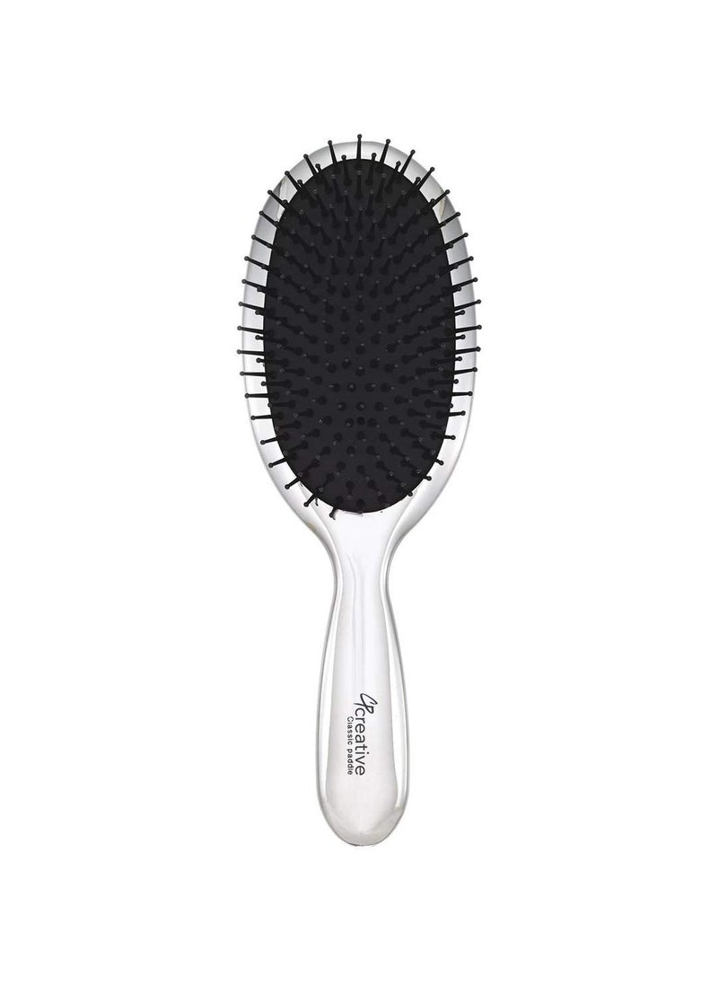 Creative Creative Hair Brushes Paddle Chrome Classic 