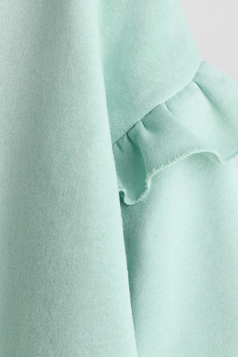 H&M Frilled sweatshirt