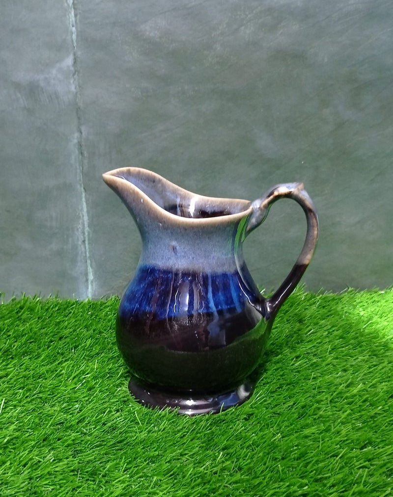 Caffeine Ceramic Handmade Stoneware Multi Studio Water Jug (Set of 1, 1400 ml Dishwasher & Microwave Safe) - Image 1