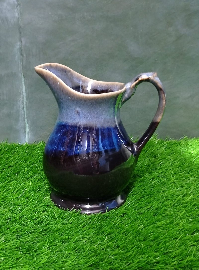 Caffeine Ceramic Handmade Stoneware Multi Studio Water Jug (Set of 1, 1400 ml Dishwasher & Microwave Safe) - Image 3