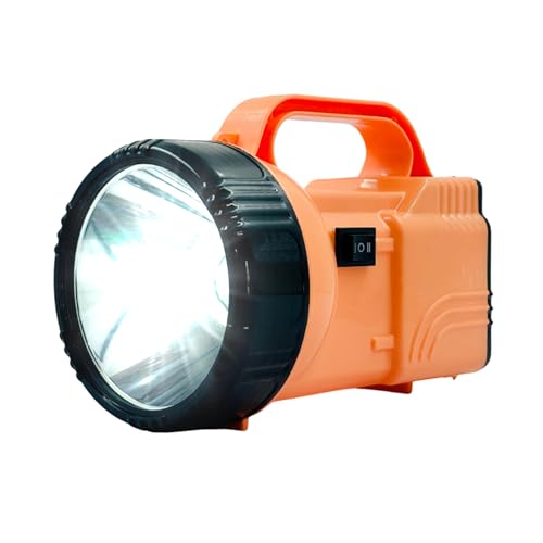 AGRIANSH Rechargeable Kisan Torch – 5W Waterproof LED Light with 4000mAh Battery | Long Distance Beam Torch for Farmers, Field Use & Rural Areas - Image 1