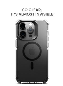 TinyMoose iPhone 14 Pro MagSafe Phantom Grip Drip iPhone Case with MagSafe made for iPhone 14 Pro, Anti-Drop Shock Absorption, Anti-Scratch - Ghost Black  - Image 2