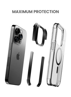 TinyMoose iPhone 14 Pro MagSafe Phantom Grip Drip iPhone Case with MagSafe made for iPhone 14 Pro, Anti-Drop Shock Absorption, Anti-Scratch - Ghost Black  - Image 4