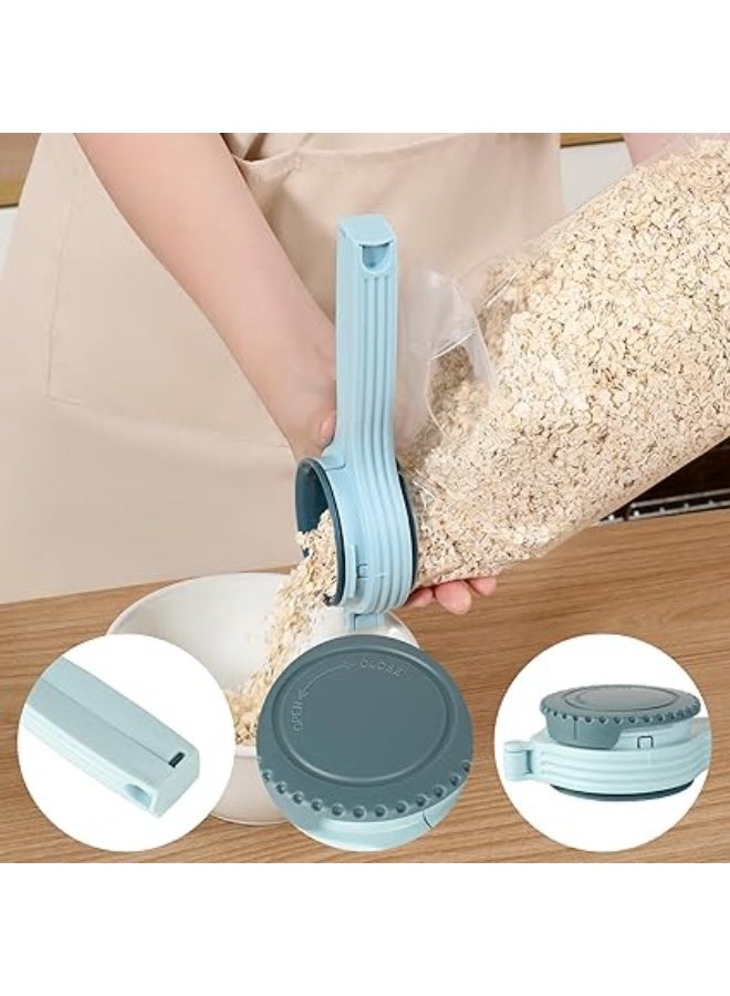 1PCS Plastic Food Bag Sealing Clip Practical Pouring Spout Keep Food Fresh, Creative Snack Storage Clips for Easy Pouring and Dispensing Food - Image 2