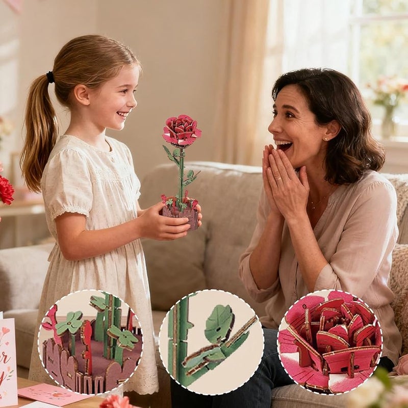 Wooden Craft Model Kit DIY Assembly Beginner Friendly Home Decoration - Image 3