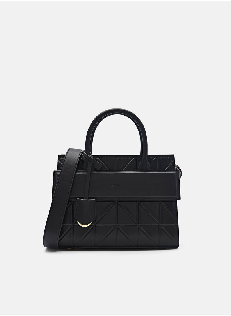 Pedro - PEDRO Studio Bella Leather Handbag in Pixel Satchel Crossbody Bag Shoulder Bag - Image 1