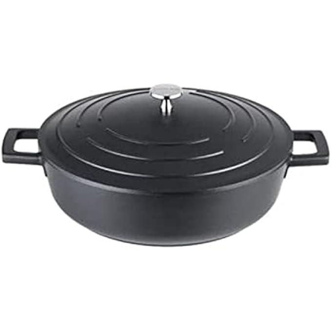 Unity Cast Aluminium Shallow Casserole 4 Litre Capacity - Image 1