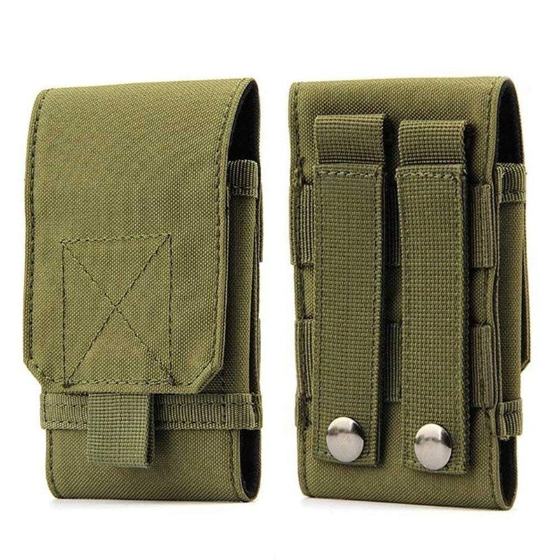 Styxon Army Camo Molle Bag for Mobile Phone Belt Pouch Holster Cover Case, 16.5 X 9.5 X 2.5 cm, Green - Image 3