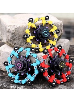 NQOOH 8 Piece Transformable Spinner Toy Set Robot Spinner for Stress Relief for Kids and Adults  - Image 4