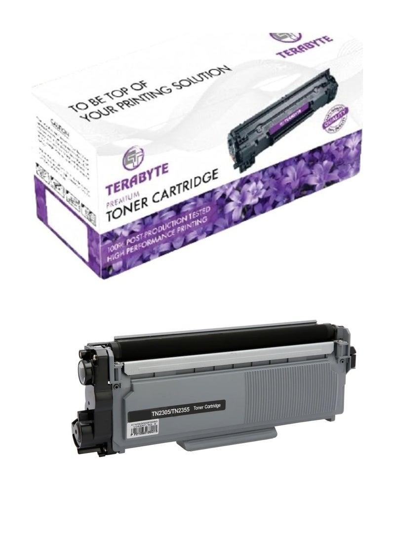 Terabyte TN-2305 Compatible Cartridge for Brother HL-L2320D, HL-L2365DW MFC-L2700D MFC-L2700DW MFC-L2740DW - Image 1