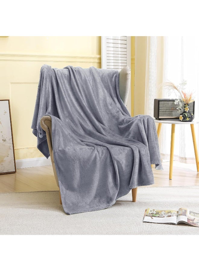 SKY-TOUCH Queen Size Fleece Blanket 230x200cm – Ultra Soft, Warm & Cozy Bed Blanket for All Seasons - Image 3