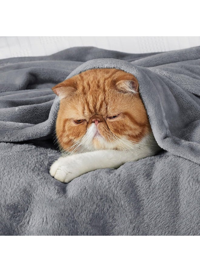 SKY-TOUCH Queen Size Fleece Blanket 230x200cm – Ultra Soft, Warm & Cozy Bed Blanket for All Seasons - Image 5