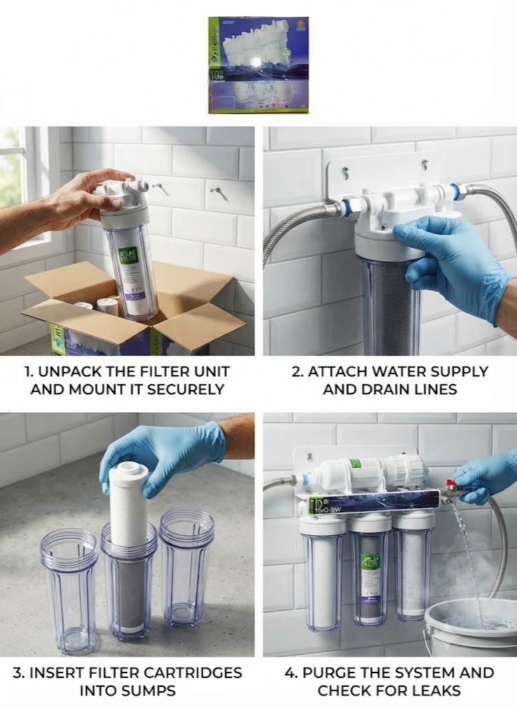 Atlas water filter 3 stages Made in Italy - Image 2