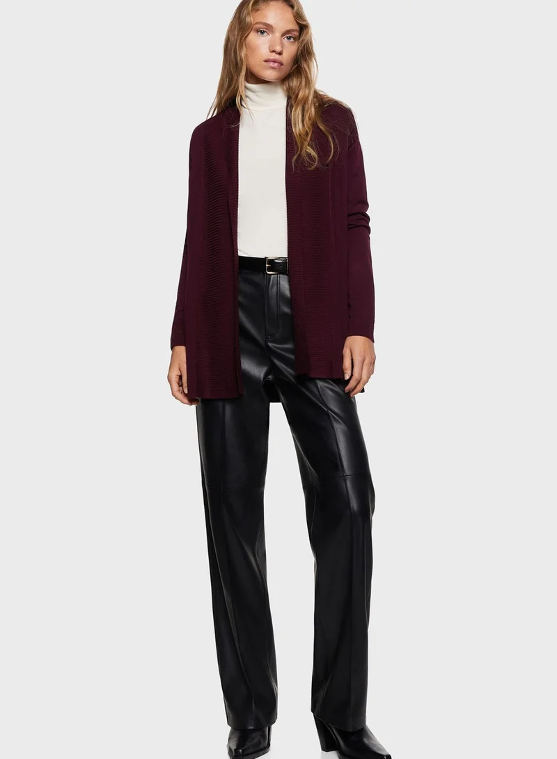 MANGO Knitted Cardigan