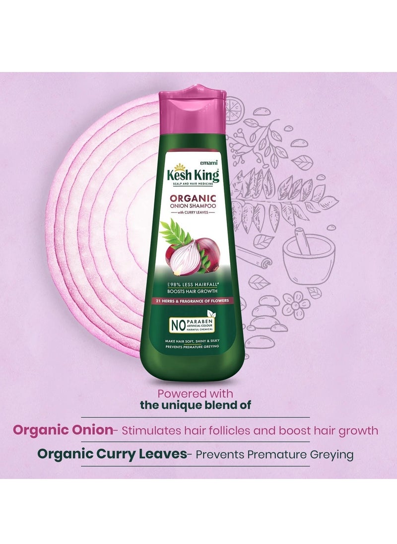 Kesh King Kesh King ORGANIC ONION SHAMPOO 300ML  - Image 2