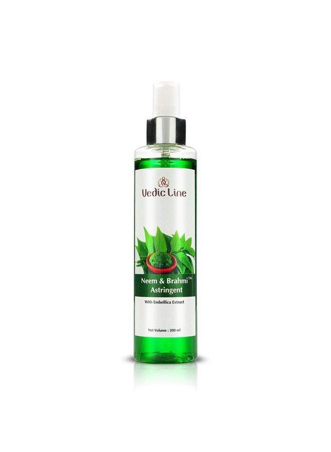 Vedicline Neem & Brahmi Astringentreduce Wrinkleacne & Dark Spots With Embellica Extract For Clear And Healthty Skin 200Ml - Image 2