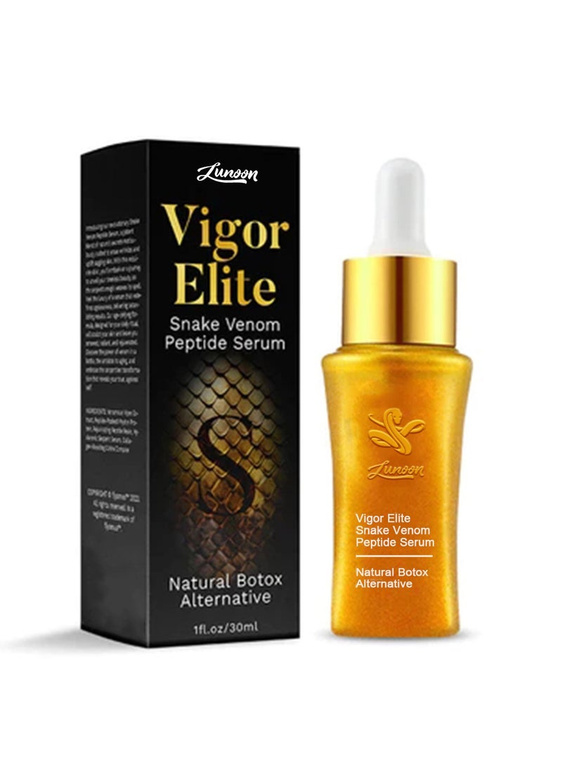 LUNOON Snake Venom Anti-Wrinkle Essence Anti-aging, moisturizing skin and reducing facial fine lines Snake Venom Oligopeptide Essence 30ml - Image 1