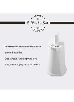 Arabest 2 Pack Replacement Water Filter Compatible with Breville Sage Claro Swiss For Oracle Barista Bambino Espresso Coffee Machine  - Image 2